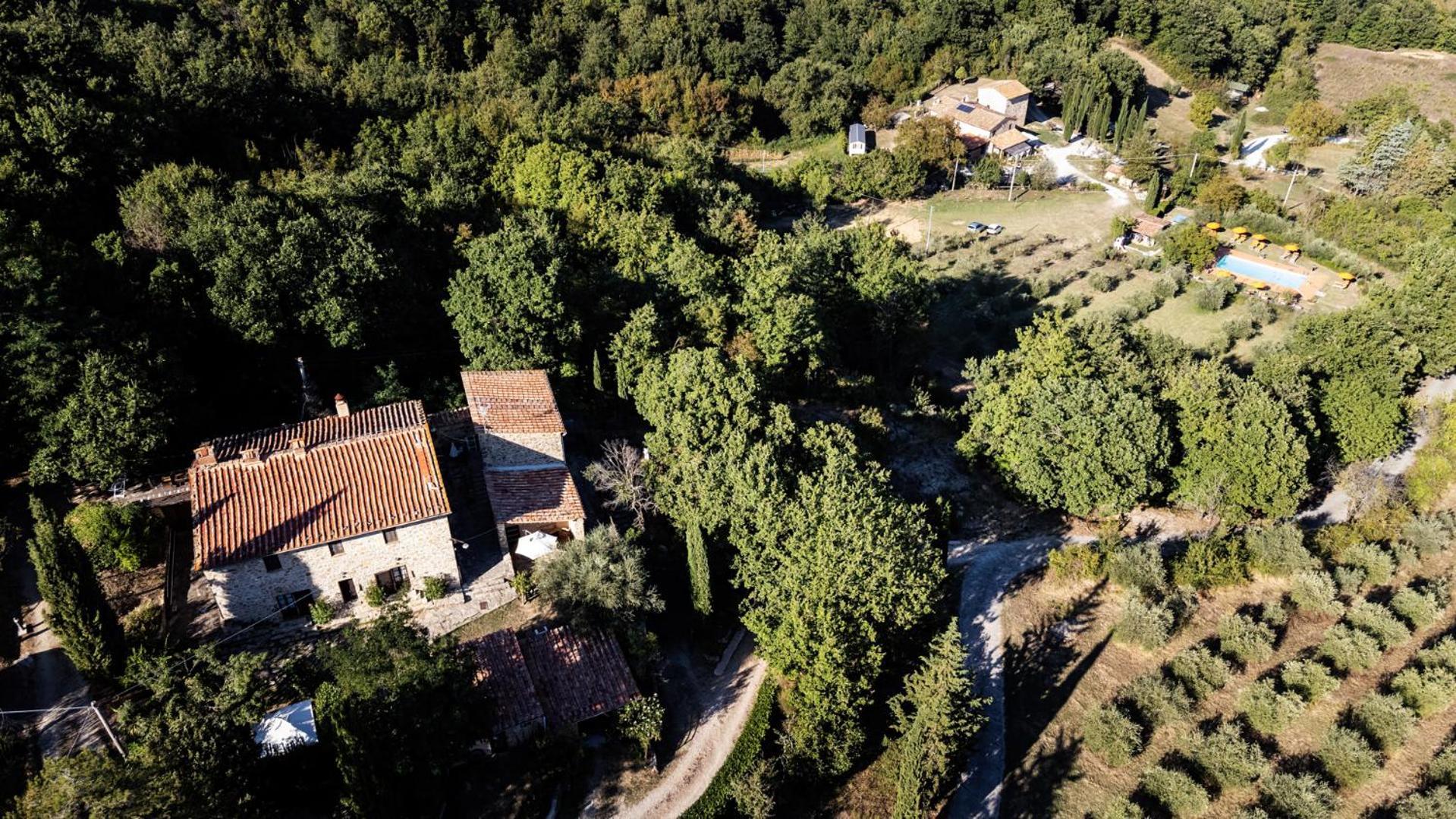 Agriturismo Santa Caterina Castelnuovo di Val di Cecina Buitenkant foto