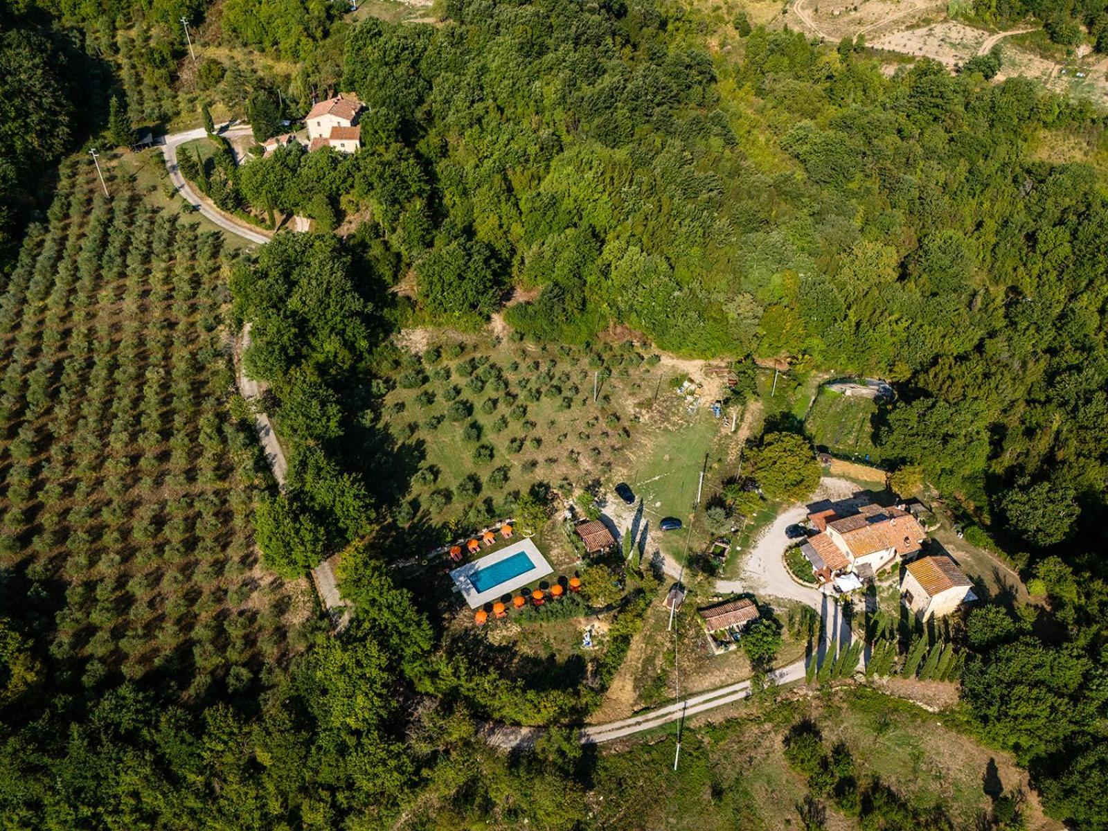 Agriturismo Santa Caterina Castelnuovo di Val di Cecina Buitenkant foto